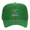 OTTO Cap 5 Panel High Crown Mesh Back Trucker Hat Thumbnail